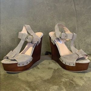 Steve Madden platform wedge sandals